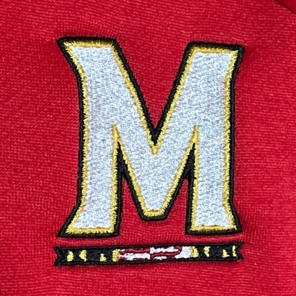 Under Armour Maryland Red and Gray Pullover - Picture 4 of 4